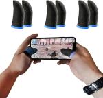 Kimast Black Finger Sleeve (Pack Of 6)