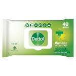 Dettol Disinfectant Skin & Surface Wipes, Original - 40 Count| Safe on Skin| Ideal to Clean Multiple Surfaces| Resealable lock-lid, Pack of 3