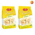 Lago Mini Party Wafers Lemon Cream 250g (Pack of 2)