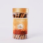 Divyata Naturals Dhoop Sticks (6 x 30 Sticks) with Stand- Kesar Chandan, Rose Chandan, Bakhoor, Sai Flora, Panchgavya & Guggal Scents, For Daily Pooja, Hawan and Prayer Meditation, Long Lasting Made from Recycled Flowers & Ancient Herbs, Bambooless