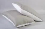 Emerald Hydroguard Plus White and Grey Pillow 46 cm x 69 cm (Set of 2)