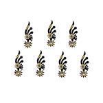 Comet Busters Beautiful Handcrafted Black Bindis (BIN1913)