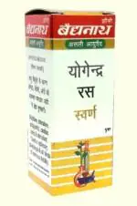 Baidyanath Yogendra Ras(Sw.Mo.Yu.) Ayurvedic Medicine (1 Pack , 25 tablets in Each Pack)