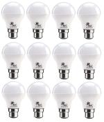 RPL RP- 9W-Base B22 9-Watt Unbreakable Led Bulb (Pack Of 12,