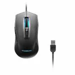 Lenovo Ideapad M100 Ergonomic, Ambidextrous USB RGB Gaming Mouse with Micro Switches
