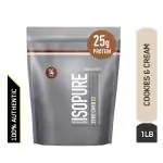 Isopure Zero Carb Cookies & Cream 100% Whey Protein Isolate Powder 454 g