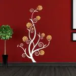 ARandNJ Floss Flower DIY Reusable Design Polyvinyl Chloride Painting Wall Stencil 16 x 24 inch