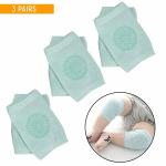 Safe-o-kid Crawling Baby, Toddler, Infant Anti-Slip Elbow And Knee Pads/Guards-Blue Pack of 3