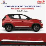 FALCON CAR DOOR SIDE BEADING IN CHROME FOR SONET 2020 ONWARDS