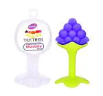 Mastela Grapes Single Silicone Fruit Shape Teether For Baby Toddlers Infants Children