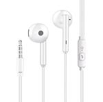 Ali Creation 3.5mm Jack White Earphones For Apple, IPhone 4,4S, 5, 5S, 6, 6S, IPad