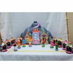 GP DECOR Stoneware Tiruvannamalai Girivalam Set 8x5x18 cm