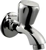 Hindware Contessa Plus F330014CP Hot and Cold Basin Tap for Bathroom, Brass with Chrome Finish