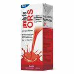 Cipla Prolyte Ors Ready To Drink Oral Rehydration Contains Vital Electrolytes | Restores Body Fluids & Electrolytes Lost Due To Sweating, Diarrhea & Vomiting | Who Formula (Apple, Pack Of 9, Liquid) (PIKCS PILES OUT )