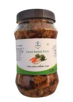 Grandmother's recipe Live Healthy Carrot Radish Pickle Homemade Gajar Muli Ka Achar, 1 kg