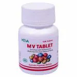 Keva M V Tablet With Multivitamins, Calcium, Zinc & Strong Bones, - 100 Tab Pack of