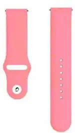 Black Lovies Pink Silicon Smart Watch Strap For Amaze Fit Gtr