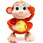 HARIDUN Dancing Monkey Toy for Kids | Left-Right Move with Realistic Monkey Laughing Sound | Up-Down Moving Hands | Colorful Blinking Lights in Hands and Head