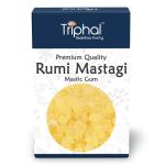 TRIPHAL Rumi Mastagi (50g) - Natural, Pure, Unadulterated Mastic Gum - Edible Grade
