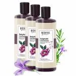 Richfeel Mild Sulphate Free Shampoo (Tea Tree Oil) For Dry Frizzy Hair, Men and Women | 220 ml (Pack of 3)