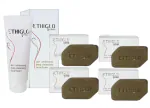 FLAY ETHIGLO facewash -70g + ETHIGLO deep cleansing Soap - 75g (Pack of 4)
