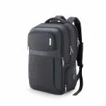 American Tourister Laptop Backpack For Men Women | SEGNO Polyester Backpack with Laptop Compartment For Up 17 Inch Laptop | Backpack For Office College, 25.5 Liters, Black