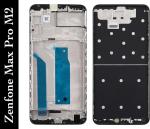 FRIENDZZWORLD Black Plastic Front Panel For Asus Zenfone Max Pro M2