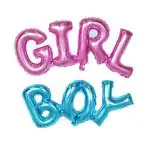 My Party Suppliers Welcome Baby Girl and Boy Party Decoration Theme Foil Balloons (pack of 2)