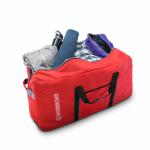 Harissons Bags Red Polyester Large Duffel Holdall Bag for Men and Women (HB1129RED)