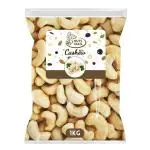 Nuts Vakil 1 kg Cashews | Kaaju Dry Fruits |100% Natural International Premium Whole Cashews | California Kaju