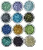 Whinsy Shimmer Glitter eyeshadow powder (Glitter Pack Of 12)