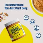 Heeva Peanut Butter Creamy (Classic), Vegan, Gluten Free, GMO Free, No Added Sugar, 26% High Protein, No Trans Fat, Energy Booster, (350 GM)