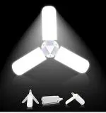  NSCC B22 45-Watt Foldable LED Fan Blade Bulb Angle Adjustable Home Ceiling Light Pack of (1)