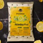 D'aromas Instant Nimbu Pani Premix 500g |Instant Mix Powder Drink|Shikanji Masala Powder| Energy Drink |Refreshing Drink