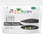 7 chakras Organic Chia Seeds{1kg}- Premium Raw Chia Seeds for Weight Loss/ modern Healthy Life/ Chia Seeds