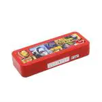 SKI Puzzle Pencil Box with Puzzle Game & Number Lock - Avengers