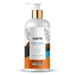Kayos - Pure Flaxseed Hair Gel, 300ml Curly Hair Gel For Dry & Frizzy Hair, Paraben-Free, Conditions, Moisturizes & Defines Curls, Vitamin E & Castor Oil, Handmade Flaxseed Gel With Essential Oils
