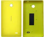 Imbi Nokia X Yellow Plastic Replacement Back Panel (Set Of 1)