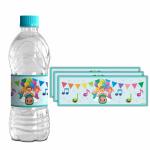 Festiko 20 Pieces Cartoon Character Theme Water Bottle Labels ,Water Bottle Stickers, Cartoon Character Bottle Wrappers