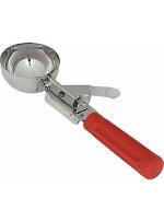 SHOPARAM Economical Stainless Steel Ice Cream Scooper Fruit Scoop with Multi Colour Handle Cookie Scoop Set, Stainless Steel Ice Cream Scooper with Trigger Release