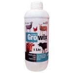 REFIT ANIMAL CARE Growth Booster Supplement for Goat, Pig, Cow, Cattle & Poultry 1 LTR, GROWIX FORTE