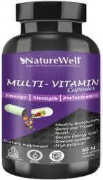 Naturewell Multivitamin, Multiminerals, Antioxidants, 60 Tablets