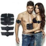 BAWALY EMS Abs Stimulator Massager Black
