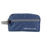 TRAVALATE Blue Polyester Toiletry Travel Bag
