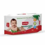 Luvlap Paraben Free Moisturizing Wipes with Aloe Vera for Baby (72 Wipes, Pack of 1)
