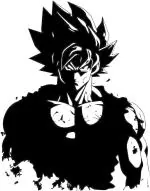 Cvanu 30 inch Anime Character Naruto Transparent Vinyl Sticker for Wall Decoration_A5 Self Adhesive Sticker (Pack of 1)