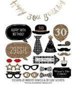 Festiko 30th Birthday Party Decoration Combo Item For Womens, Party Supplies, Party Favors For Bachelorette Decoration