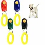 Taiyo Pluss Discovery Pet Training Clicker Dog With Wrist Bands Strap Dog Clickers