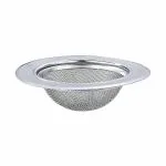 MAPPERZ Stainless Steel Sink Strainer Kitchen Basin Basket Filter Stopper Drainer/Jali (Pack of 1)