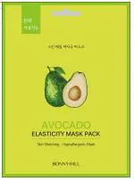 Bonnyhill Avocado Elasticity Mask Pack (2 Pcs Pack) Skin Lightening, Glowing, Hydrating, Nourishing, Brightening, Calming Face Sheet Mask